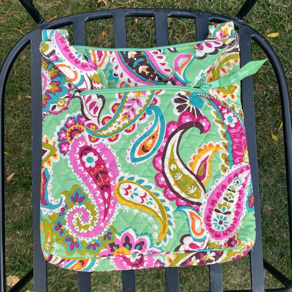 Vera Bradley TuttiFrutti Paisley Hipster Crossbody - Picture 8 of 13